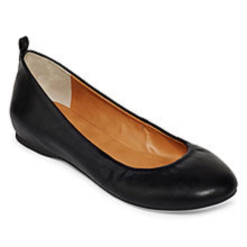 NWOT a.n.a Classic Black Flats